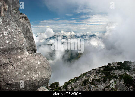 The Kehlsteinhaus  aka the Eagle's Nest (German: Adlerhorst) in Bayern, Germany Stock Photo