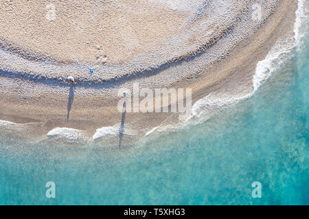 Greece, Rhodes, Rhodes Town, Elli Beach Stock Photo