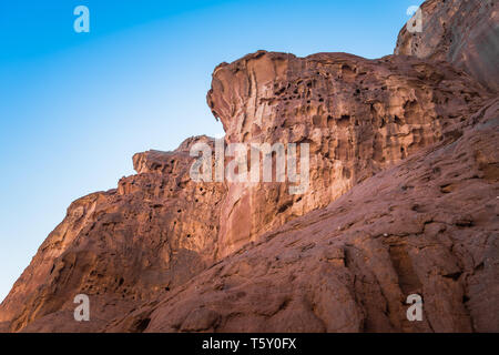 red rocks at timna national park in israel Stock Photo