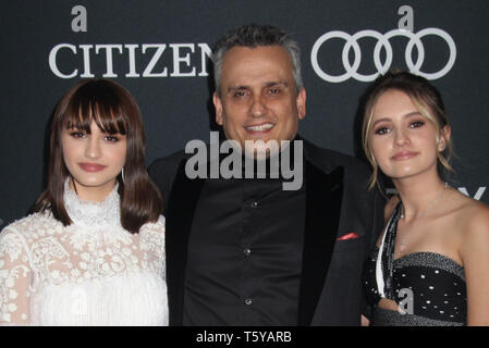 Sophia Russo, Ava Russo 04/22/2019 The world premiere of Marvel Studios