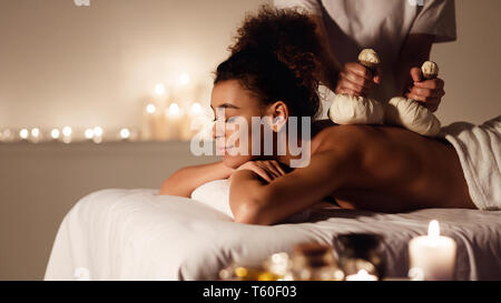 Black woman, makeup brush and beauty in studio for skincare portrait,  wellness and cosmetics by bac Stock Photo by YuriArcursPeopleimages