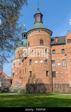 Gripsholm Castle, a building that attracts many from near and far. Stock Photo