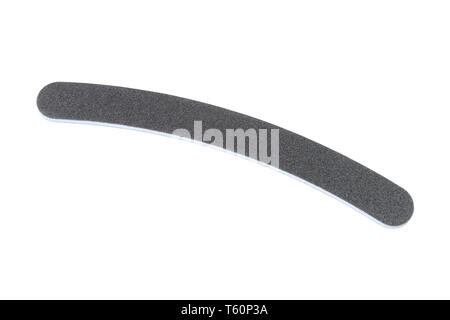 Women's manicure nail file isolated on white Stock Photo
