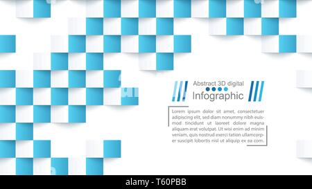 Abstrack paper background - origami template. Stock Vector
