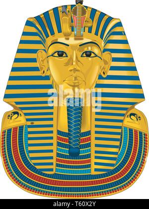 Tutankhamen pharaoh of ancient Egypt Stock Vector Image & Art - Alamy