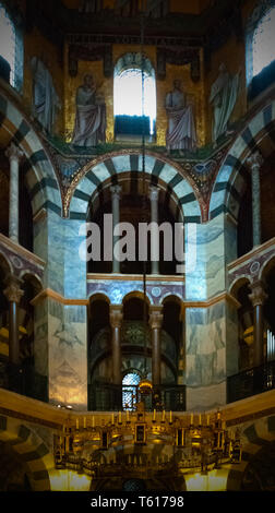 The Aachener Dom (The Cathedral of Aachen) in Germany Stock Photo
