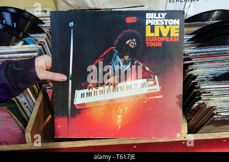 Album: Billy Preston - LIVE European Tour Stock Photo