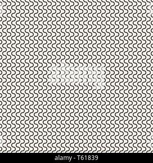 Abstract seamless ornament. Black white version pattern. Vector illustration for your design. Modern stylish texture. Stock Vector