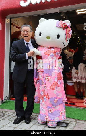 The Sanrio character Hello Kitty and Kering Japan Gucci division News  Photo - Getty Images