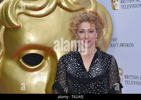 London, UK. 28th Apr, 2019. Alex Kingston Arrivers at the British Academy Television Craft Awards on 28 April 2019, London, UK. Credit: Picture Capital/Alamy Live News Stock Photo