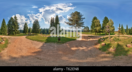 360 degree panoramic view of Mitrovac Na Tari