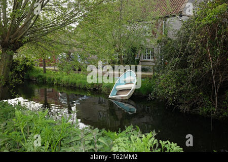 April 2018 -  Godney, near Glastonbury, Somerset. UK Stock Photo