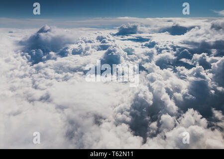 Mid - level clouds include altocumulus and altostratus Stock Photo