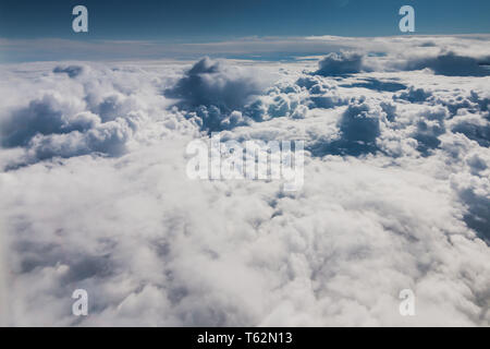 Mid - level clouds include altocumulus and altostratus Stock Photo