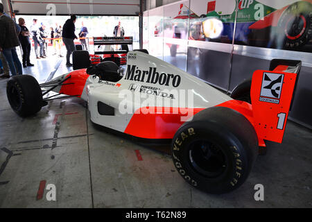 1/43 F1 Honda Marlboro McLaren MP4/7 Gerhard Berger #2 5th