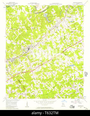 Norcross, Georgia, map 1956, 1:24000, United States of America by ...