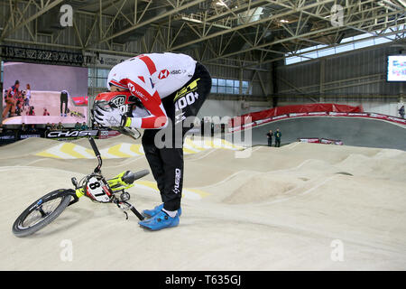 Kye Whyte during a Team GB kitting out session for the Paris Olympics ...