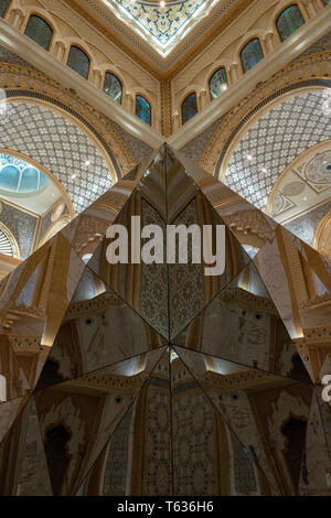 Qasr Al Watan Presidential Palace in Abu Dhabi , UAE Stock Photo