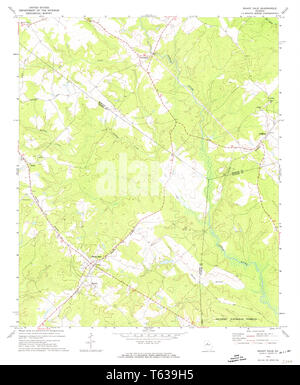 Shady Dale, Georgia, map 1972, 1:24000, United States of America by ...