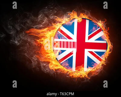 United Kingdom Flag Stock Photo