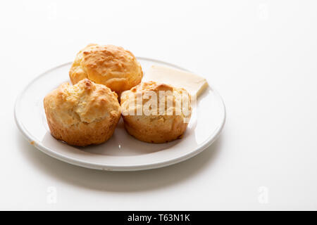 Food Prepared Baking Baked Soda Tea Biscuits Isolated White Background Stock Photo