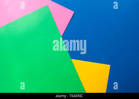 Abstract colorful background with copyspace. Top view. Stock Photo