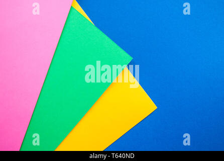 Abstract colorful background with copyspace. Top view. Stock Photo