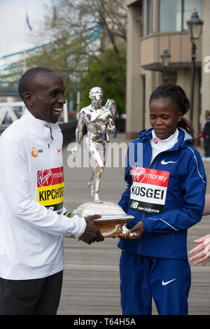 The first London Marathon took place in 1981. More than 40,000 ...