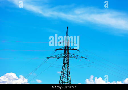 power pole symbol photo Stock Photo