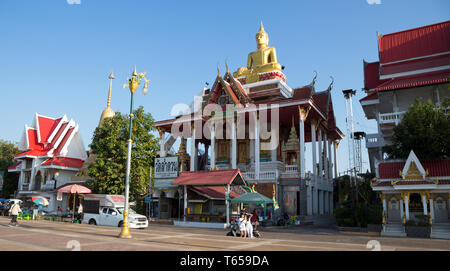 NONG KHAI, THAILAND, JANUARY 27, 2019 - Wat Lamduan, Lamduan Temple in Nong Khai, Thailand Stock Photo