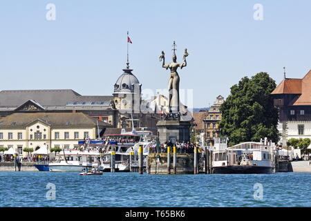 Lake Constance, Alpine foreland, South Germany Stock Photo