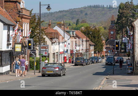 High Street in Wendover Town, Bucks, UK Stock Photo - Alamy