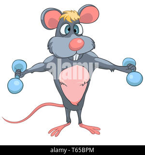 Cartoon Character Mouse Stock Photo