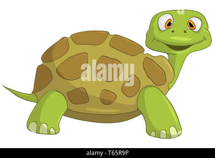 Cartoon Character Turtle Stock Photo