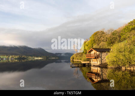 Early Morning Light on Ullswater, Lake District, Cumbria, UK Stock Photo