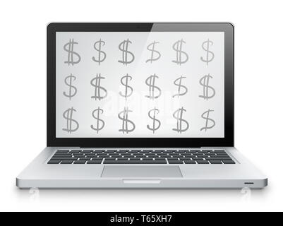 Laptop Concept Stock Photo