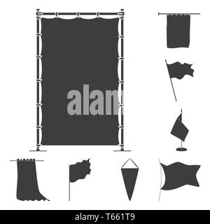 banner,curtain,flag,screen,cloth,silk,sheet,poster,clear,flagstaff,flying,rectangle,frame,waving,wall,hanging,drape,cotton,sale,pillar,fluttering,ribbon,rope,scenery,country,marketing,wind,stand,material,media,promotional,textile,fabric,white,blank,canvas,texture,presentation,set,vector,icon,illustration,isolated,collection,design,element,graphic,sign,black,simple Vector Vectors , Stock Vector