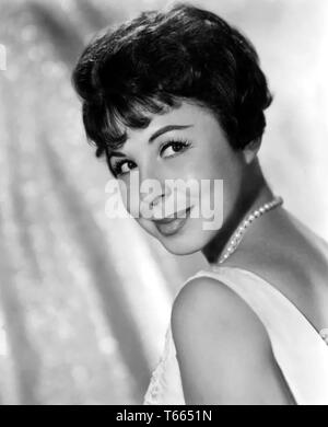 EYDIE GORMÉ (1928-2013) Promotional photo of American singer about 1962 Stock Photo