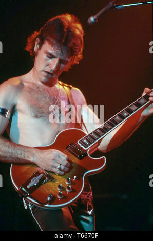 GRAND FUNK RAILROAD American rock group about 1975 with Mark Farner Stock Photo