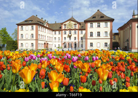 The Castle at Mainau Island in Lake Constance, South Germany Stock Photo