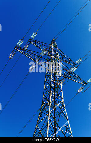 power pole symbol photo Stock Photo