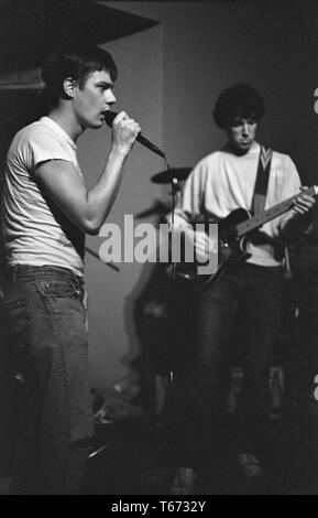 Calvin Johnson from Beat Happening, Bedford Angel, August 1988 Stock ...