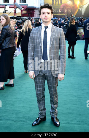 Anthony Boyle attending the Tolkien UK premiere held at the Curzon