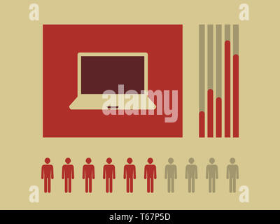 Technology Infographic Elements. Stock Photo