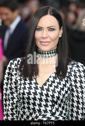 Linzi Stoppard attending the UK premiere of Tolkien held at Curzon Mayfair, London . PRESS ASSOCIATION. Picture date: Monday April 29, 2019. Photo credit should read: Isabel Infantes/PA Wire Stock Photo