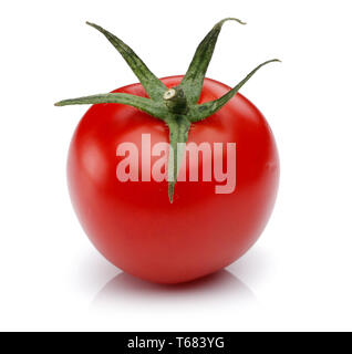 Fresh cherry tomato isolated on white background Stock Photo