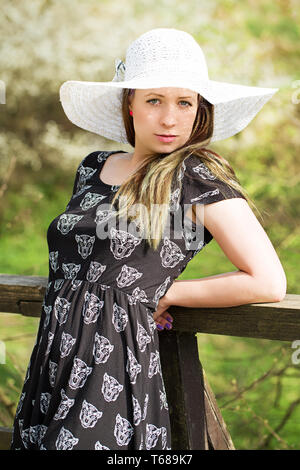 Attractive Young Woman White Short Dress Stock Photo 627904658 |  Shutterstock