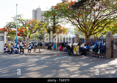 Street in Bulawayo Zimbabwe Stock Photo