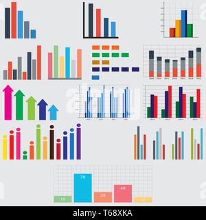 Infographic Elements. business diagrams and graphics Stock Photo