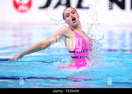 Kate Shortman Gbr April Artistic Swimming The Th Japan Artistic Swimming
